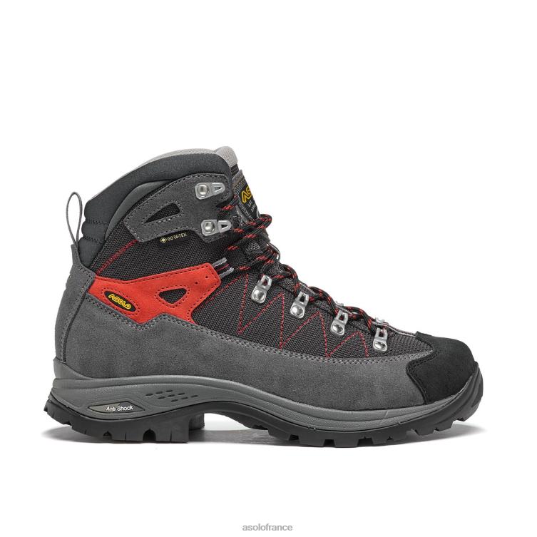 gris/gunmetal/rouge coquelicotAsolo B2RND117 chercheur gv femmes