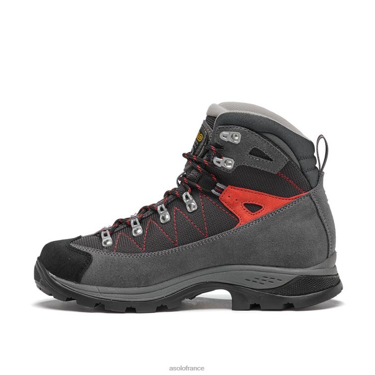 gris/gunmetal/rouge coquelicotAsolo B2RND117 chercheur gv femmes