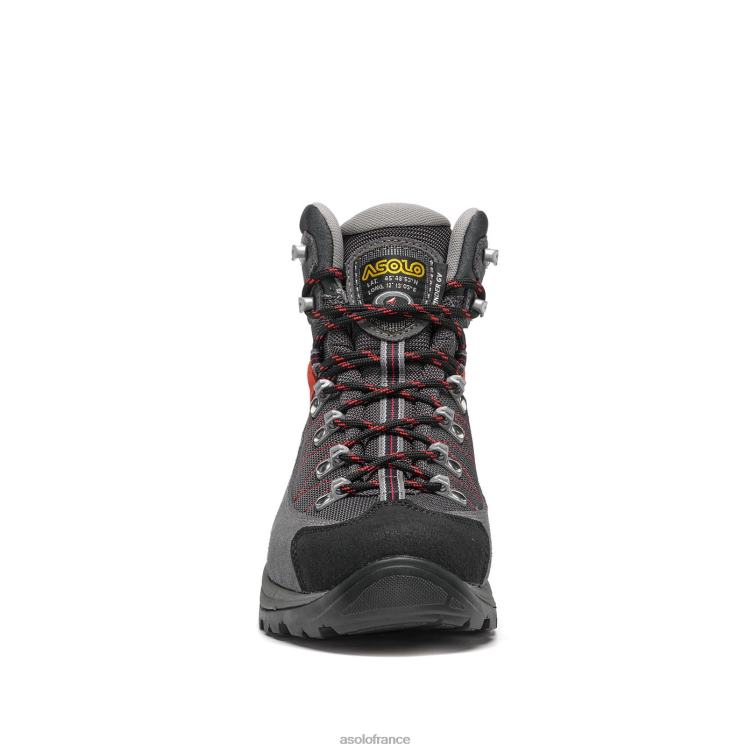 gris/gunmetal/rouge coquelicotAsolo B2RND117 chercheur gv femmes