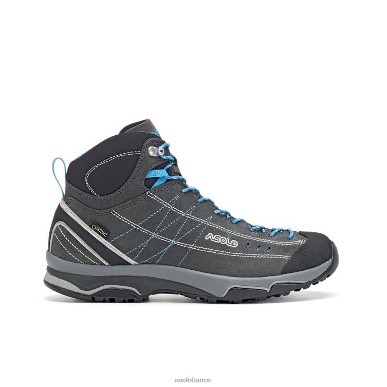 graphite/argent/bleu cyanAsolo B2RND14 nucléon mi gv femmes