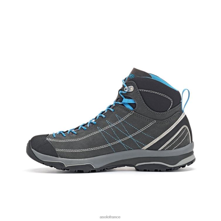 graphite/argent/bleu cyanAsolo B2RND14 nucléon mi gv femmes