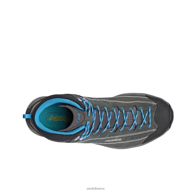 graphite/argent/bleu cyanAsolo B2RND14 nucléon mi gv femmes