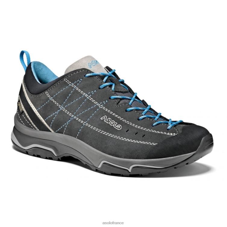 graphite/argent/bleu cyanAsolo B2RND15 nucléon gv femmes
