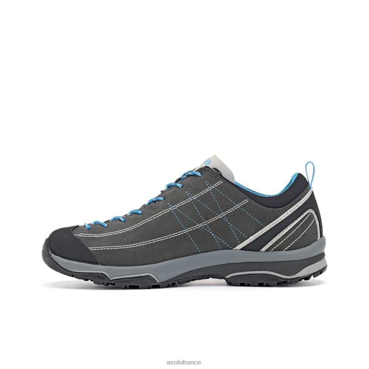 graphite/argent/bleu cyanAsolo B2RND15 nucléon gv femmes