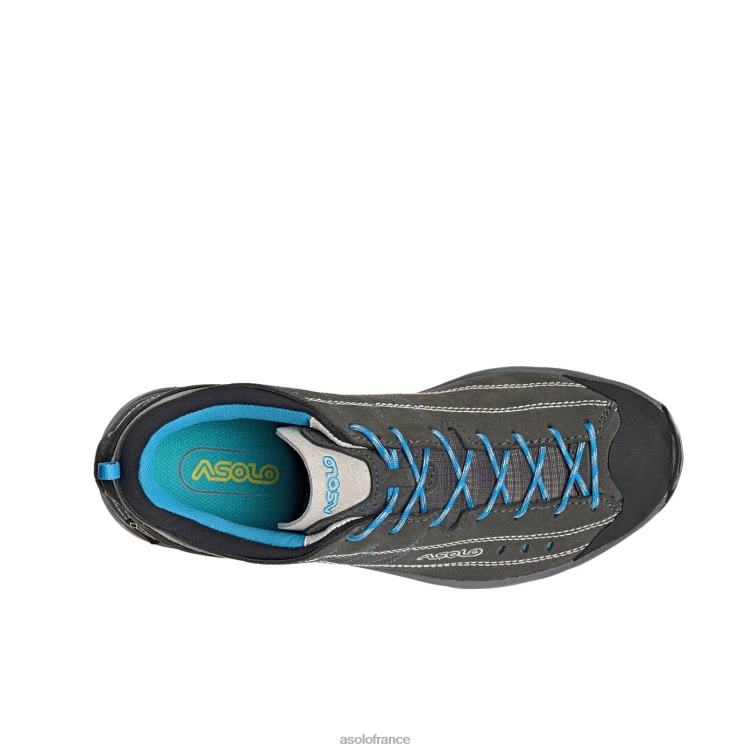 graphite/argent/bleu cyanAsolo B2RND15 nucléon gv femmes