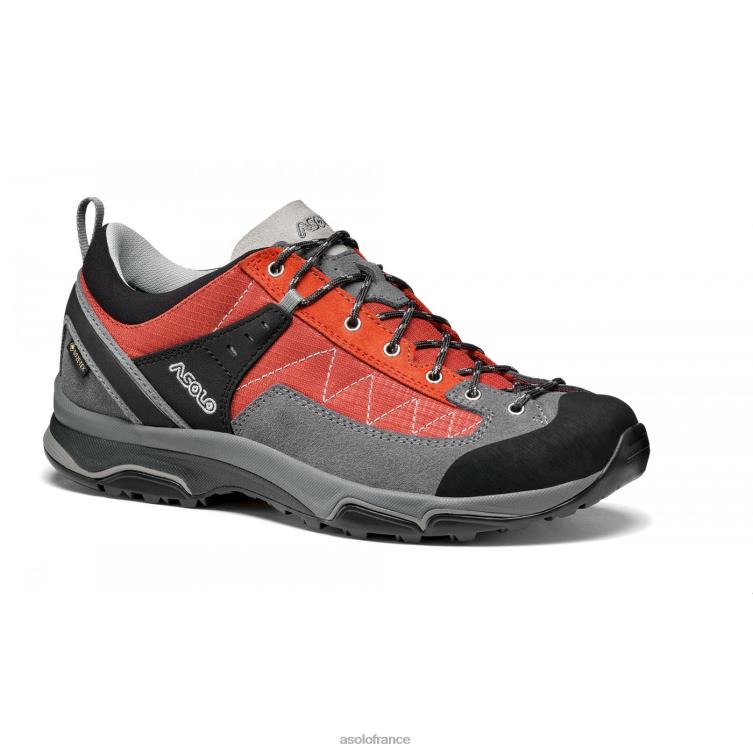 gris/rouge coquelicotAsolo B2RND38 pipe gv femmes
