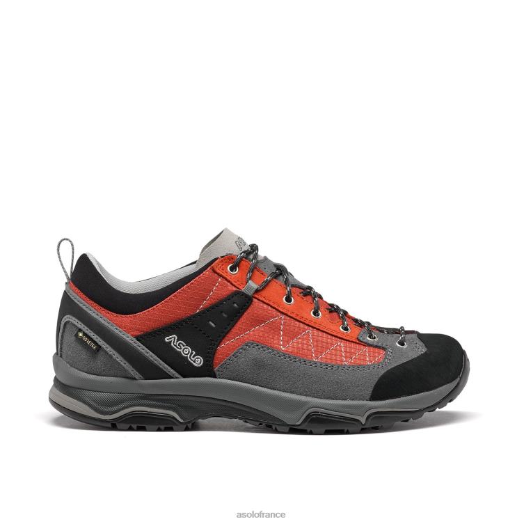 gris/rouge coquelicotAsolo B2RND38 pipe gv femmes