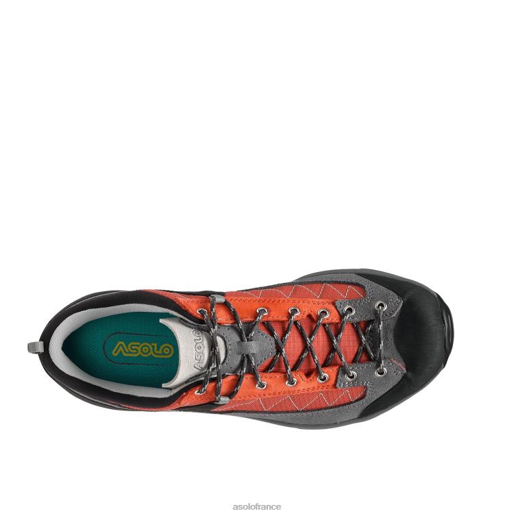 gris/rouge coquelicotAsolo B2RND38 pipe gv femmes