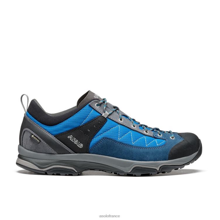 graphite/bleu cyanAsolo B2RND167 pipe gv hommes
