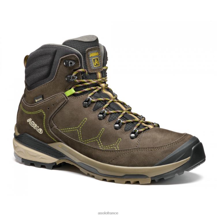 marron foncé/citron vertAsolo B2RND108 falcon evo nbk gv hommes