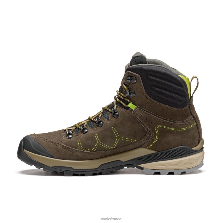 marron foncé/citron vertAsolo B2RND108 falcon evo nbk gv hommes