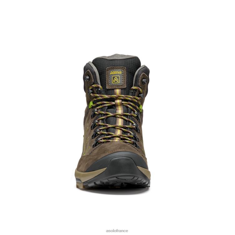 marron foncé/citron vertAsolo B2RND108 falcon evo nbk gv hommes
