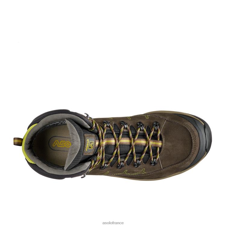 marron foncé/citron vertAsolo B2RND108 falcon evo nbk gv hommes