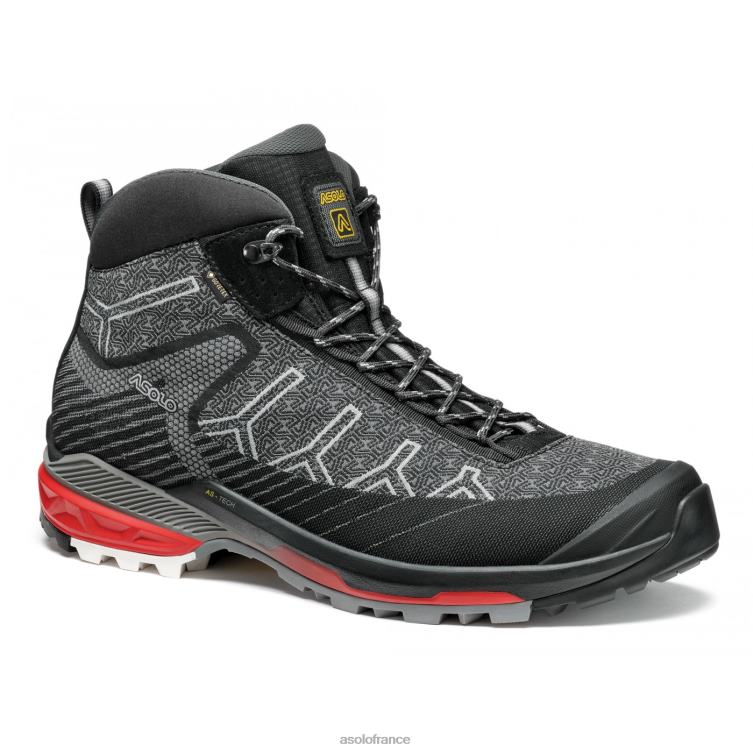 noir rougeAsolo B2RND111 falcon evo jacquard gv homme